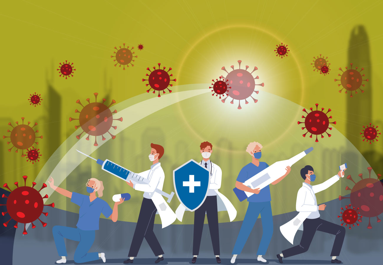 Fighting COVID: To Strike a Balance Between Effectiveness and Convenience