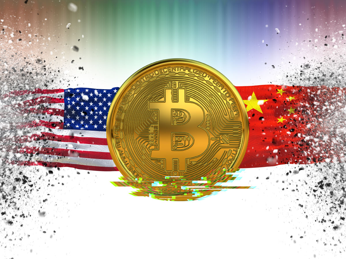 The competition of three currencies